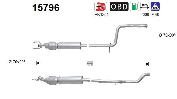 AS 15796 Katalysator