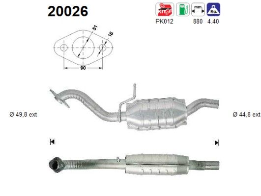 AS 20026 Katalysator