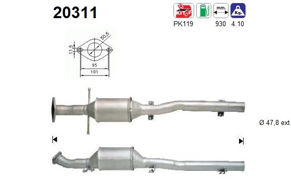 AS 20311 Katalysator