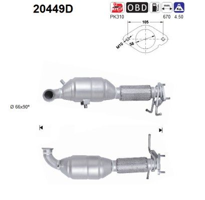 AS 20449D Katalysator