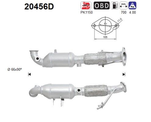 AS 20456D Katalysator