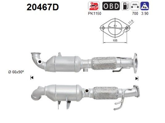 AS 20467D Katalysator