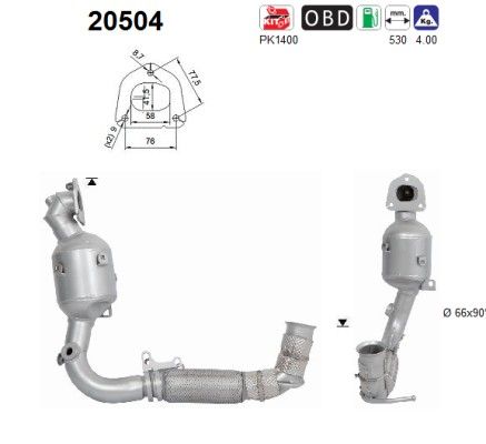 AS 20504 Katalysator