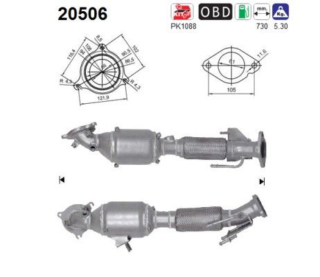 AS 20506 Katalysator