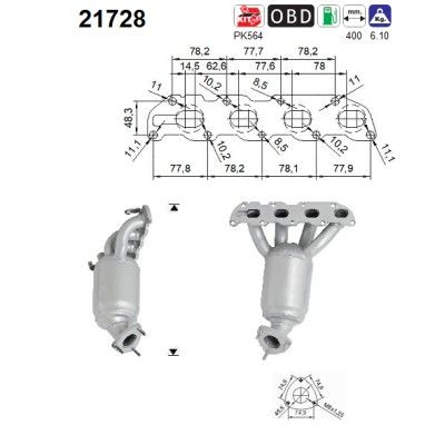 Kat/roetfilter ruildeel 849171