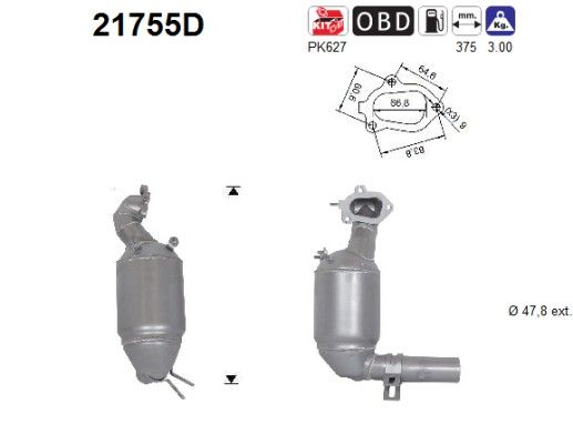 AS 21755D Katalysator
