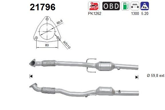AS 21796 Katalysator