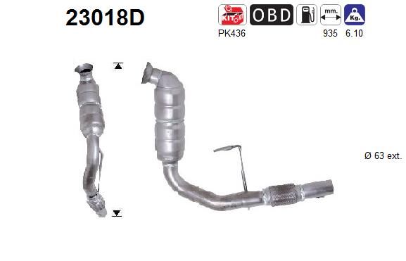 AS 23018D Katalysator