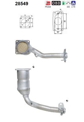 Demper katalysator 1731EX