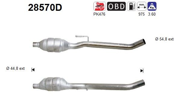Demper katalysator 1705NT