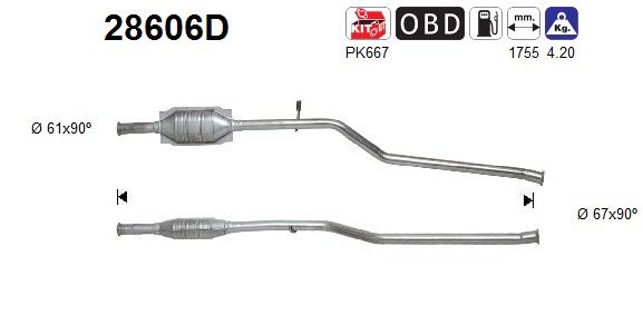 AS 28606D Katalysator