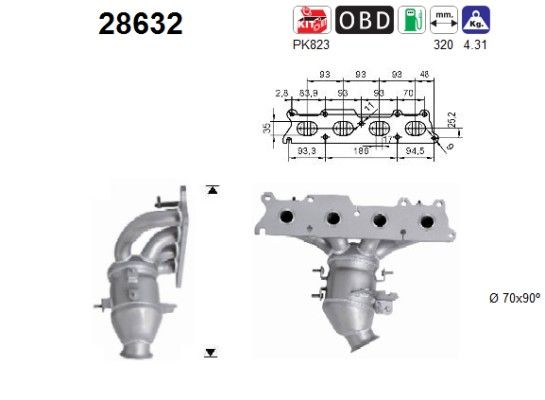 AS 28632 Katalysator
