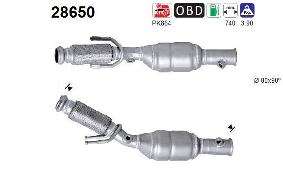 AS 28650 Katalysator