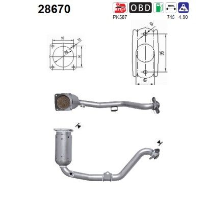 AS 28670 Katalysator
