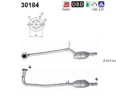 Halter vorne 6001547671