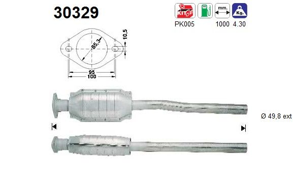 AS 30329 Katalysator