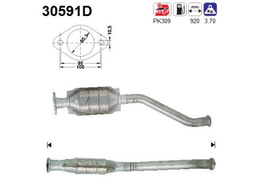 AS 30591D Katalysator