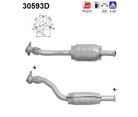 AS 30593D Katalysator