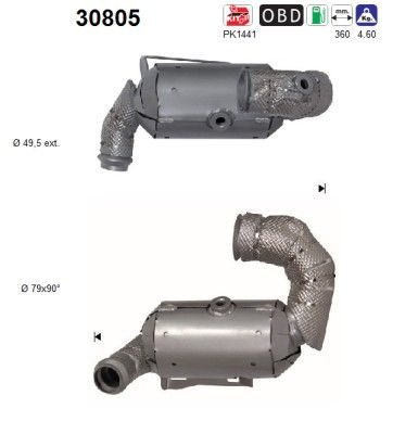 Katalysator  zp12 208A08135R