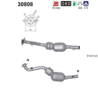 AS 30808 Katalysator