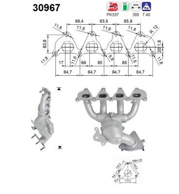 AS 30967 Katalysator