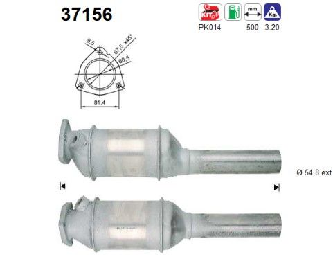 Katalysator 535131701