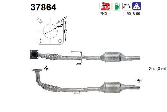 AS 37864 Katalysator