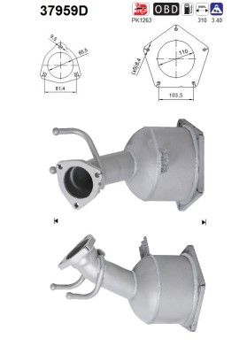 AS 37959D Katalysator