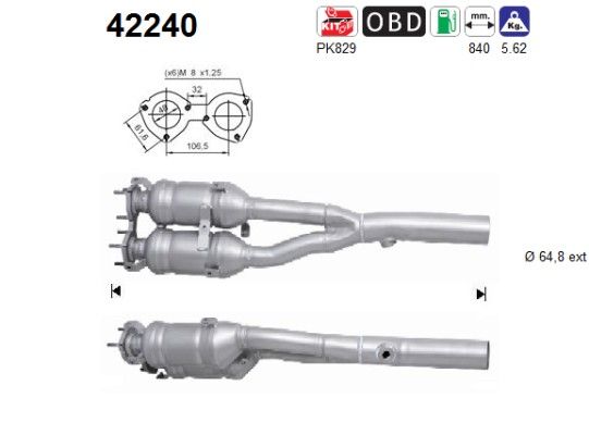 AS 42240 Katalysator