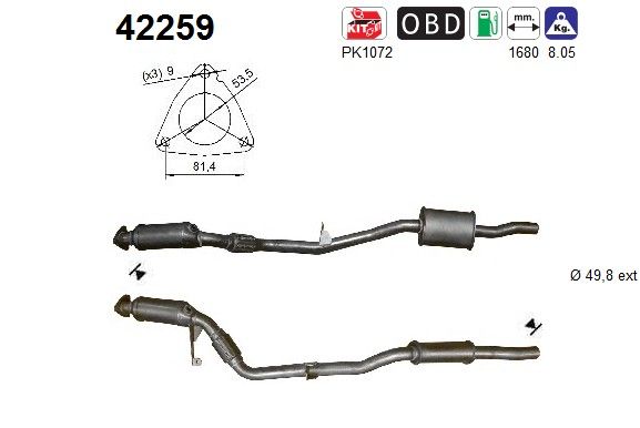 AS 42259 Katalysator