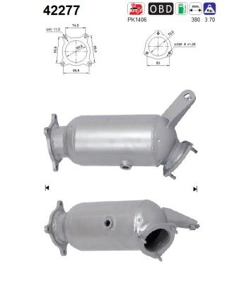 A4 Allroad 05/17- (2.0/4.0 Mild Hydrid) Katalysator 8W0254252PX