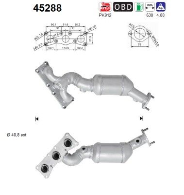 AS 45288 Katalysator