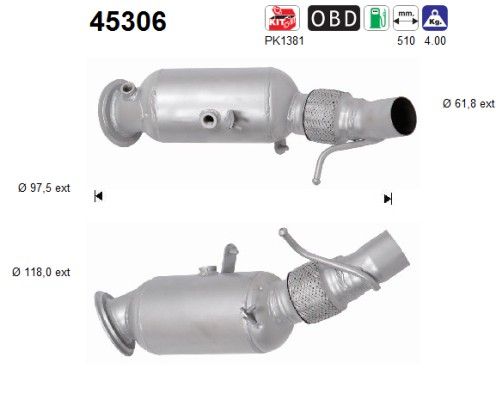 AS 45306 Katalysator