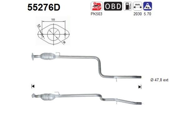 AS 55276D Katalysator
