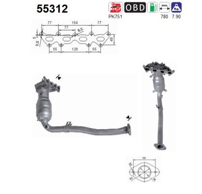 AS 55312 Katalysator