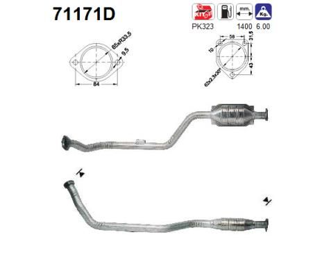 AS 71171D Katalysator