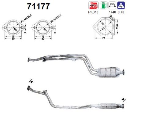 AS 71177 Katalysator