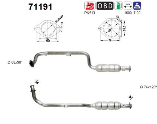 AS 71191 Katalysator