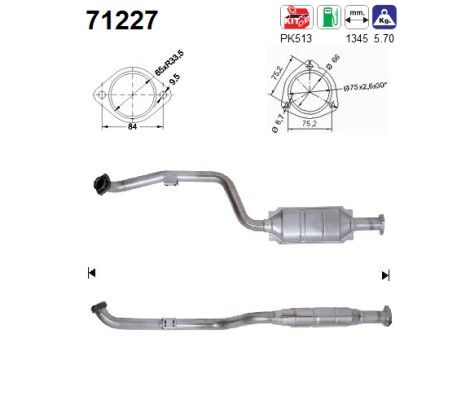 AS 71227 Katalysator