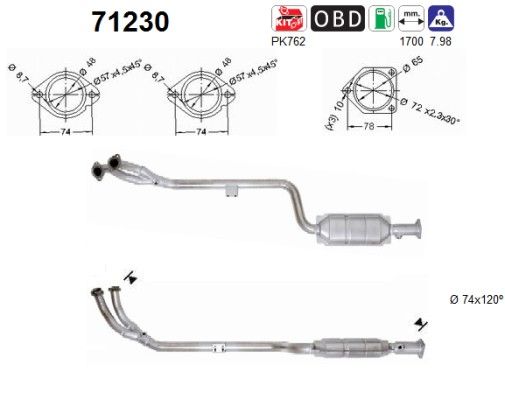 AS 71230 Katalysator