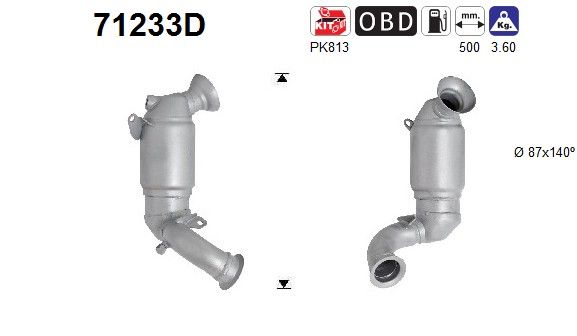 AS 71233D Katalysator