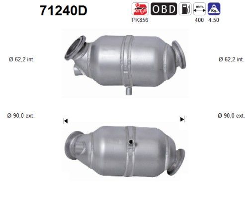 AS 71240D Katalysator