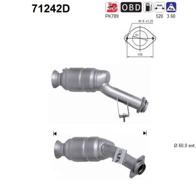 AS 71242D Katalysator