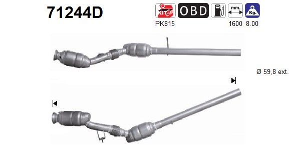 AS 71244D Katalysator