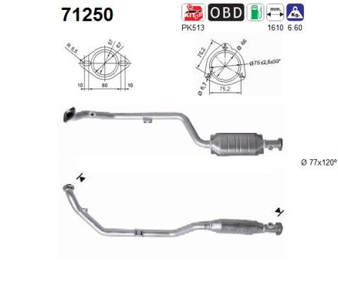 AS 71250 Katalysator
