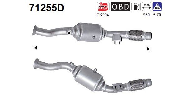AS 71255D Katalysator