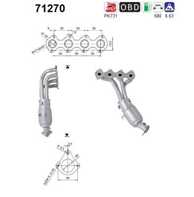 AS 71270 Katalysator