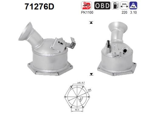 AS 71276D Katalysator