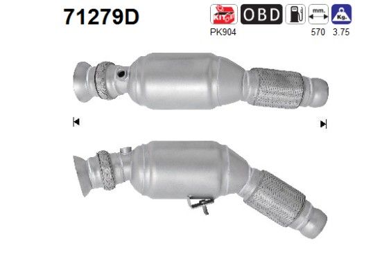 AS 71279D Katalysator