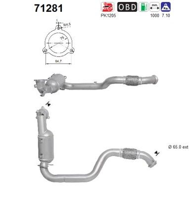 AS 71281 Katalysator